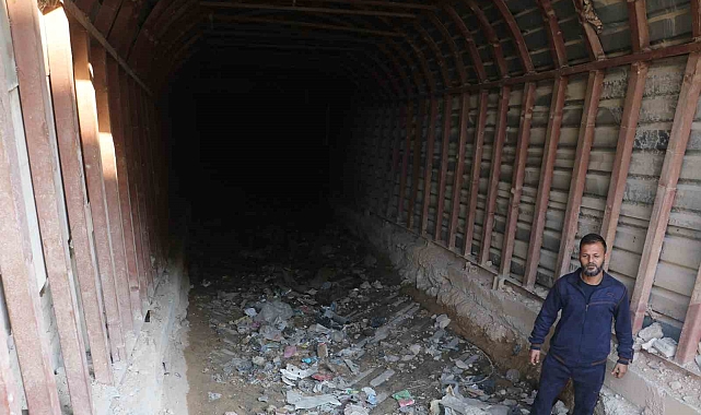 Şam&#039;ın ara sokaklarının altındaki tünel görüntülendi