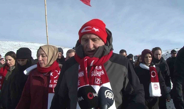 Sarıkamış&#039;ta Tarihi Bir Yürüyüş: Şehitlere Saygı