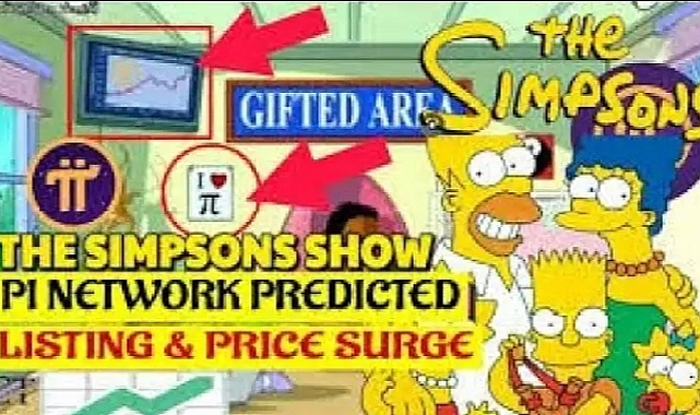 Simpsonlar&#039;ın Pi Coin &quot;Kehaneti&quot; 2025 Yılında Neler Olacak