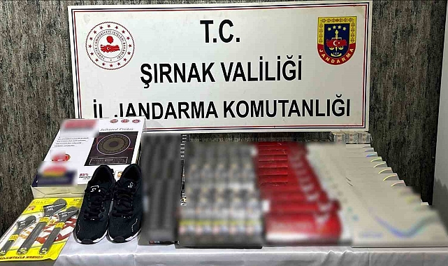 Şırnak&#039;ta kaçakçılık operasyonu: 1 tutuklama