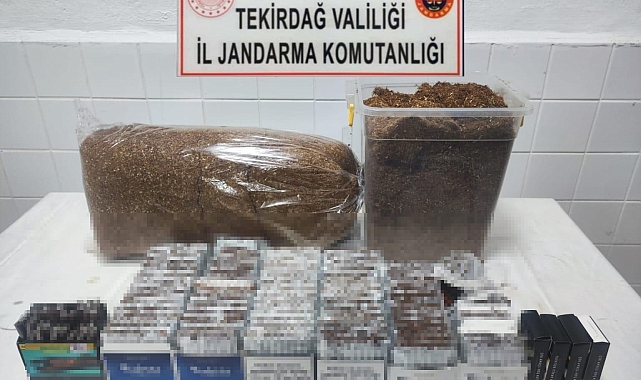 Tekirdağ&#039;da Kaçak Tütün Operasyonu: Süleymanpaşa&#039;da Büyük Yakalama
