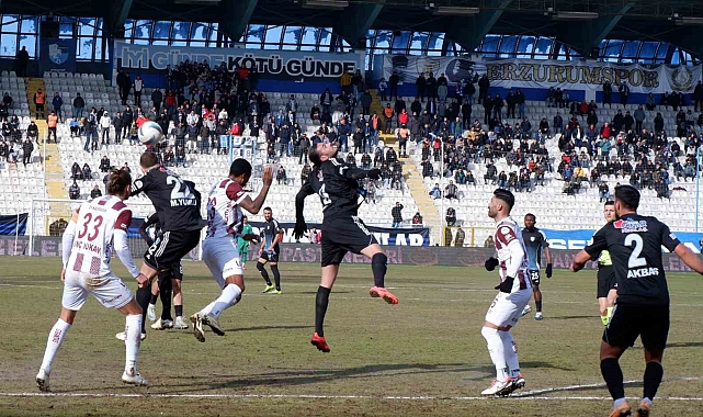 Trendyol 1. Lig: Erzurumspor FK: 2 - Bandırmaspor: 0