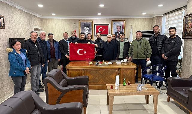 Türkiye Şehit ve Gazi Aileleri Derneği, AK Parti Iğdır İl Başkanını Ziyaret Etti