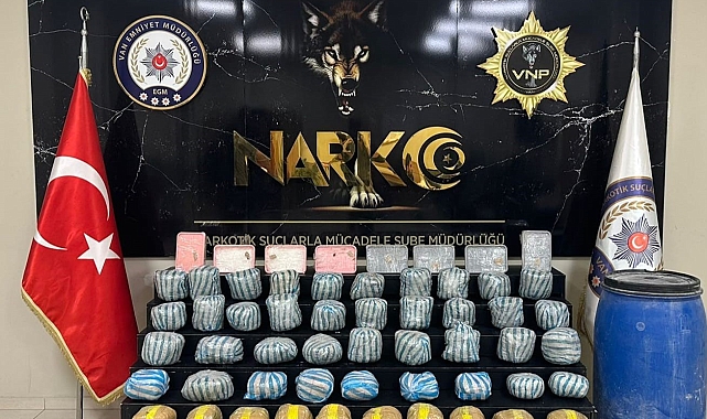 Van&#039;da Büyük Uyuşturucu Operasyonu: 36 Kilo Madde Ele Geçirildi, 2 Gözaltı