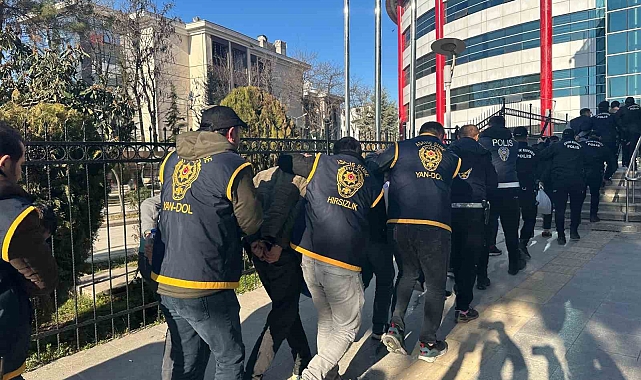 Adıyaman&#039;da Hırsızlık Operasyonu: 14 Tutuklama