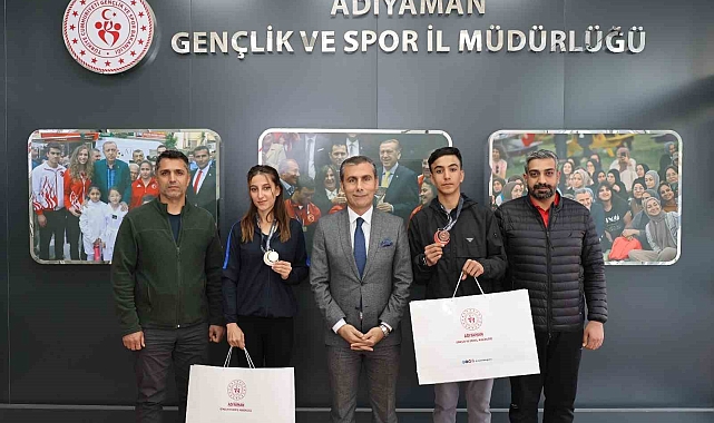 Adıyamanlı sporculardan altın ve bronz madalya