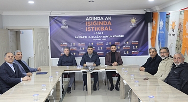 AK Parti Iğdır İl Başkanı Ali Kemal Ayaz, 8. Büyük Olağan Kongre'ye Davet Etti