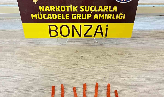 Akşehir&#039;de durdurulan araçta uyuşturucu madde ele geçirildi