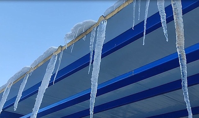 Ardahan&#039;da Sibirya Soğukları: Araçlar Donmasın Diye Gece Nöbeti