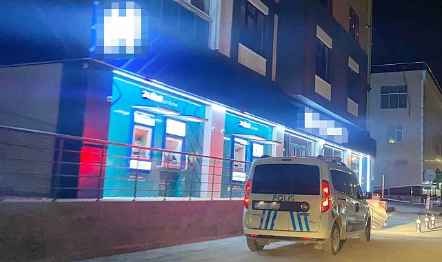 Banka alarmı polisi harekete geçirdi