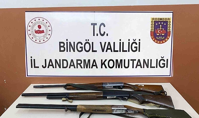 Bingöl&#039;de Jandarmadan Silah Operasyonu: 6 Tüfek Ele Geçirildi