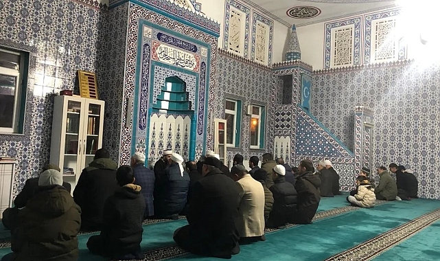 Diyadin&#039;de Sabah Namazı Buluşması ve Çorba İkramı