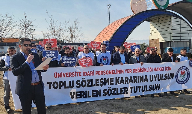 Eğitim-Bir-Sen Iğdır 2 Nolu Şube Başkanı&#039;ndan Üniversite Çalışanları İçin Basın Açıklaması