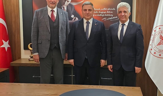 Eroğlu'ndan Bakan Memişoğlu'na ziyaret