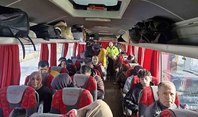 Erzurum&#039;da araç ve yolculara yönelik denetim çalışmaları yoğunlaştı