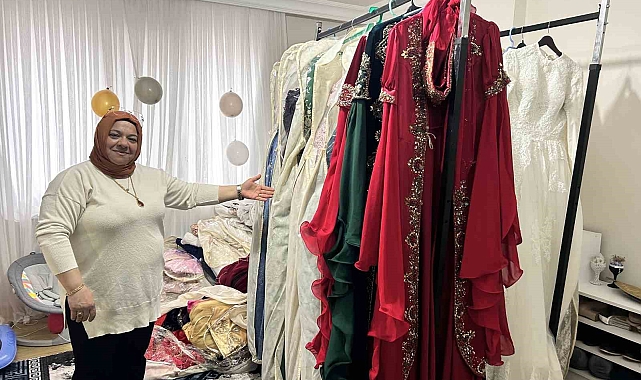 Hatay&#039;da Depremzedeler İçin 500 Bin TL Değerinde Gelinlik Bağışı