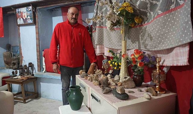 Hataylı Çoban Mehmet Kızgın&#039;ın Taş Koleksiyonu: Doğayla İç İçe Bir Yaşamın İzleri