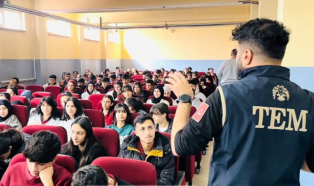 Iğdır&#039;da &quot;Bilinçli Gençlik Güvenli Gelecek&quot; Projesi Kapsamında Öğrencilere Bilgilendirme Yapıldı
