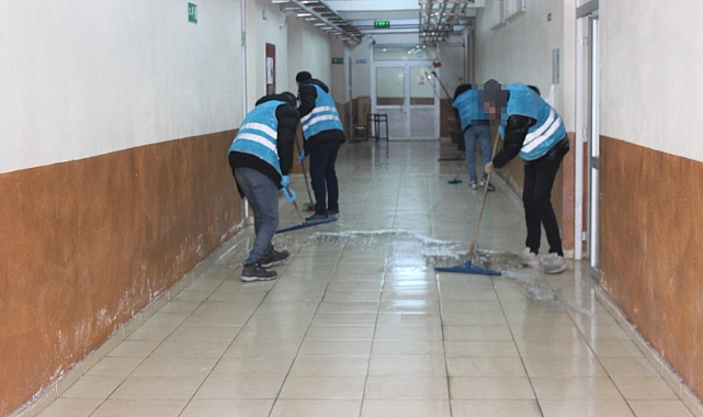 Iğdır&#039;da Denetimli Serbestlik ile Temiz Okul, Temiz Gelecek Projesi