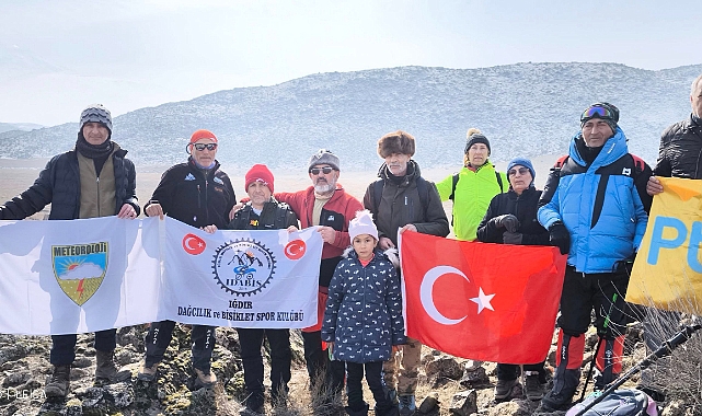 Iğdır&#039;da Doğaseverler Buluştu: İDABİS ve Elit Spor Kulüplerinden Unutulmaz Doğa Yürüyüşü