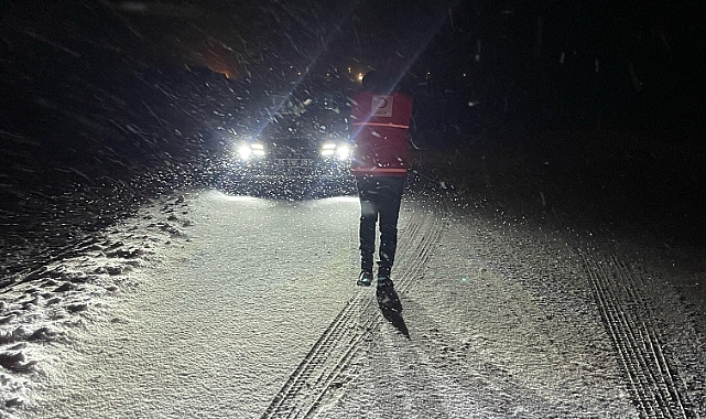 Iğdır&#039;da Kar Yağışı Ulaşımda Aksamalara Neden Oldu