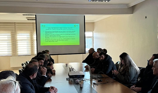 Iğdır&#039;da Yaban Hayatı Zararları Konusunda Muhtarlara Bilgilendirme Toplantısı Düzenlendi