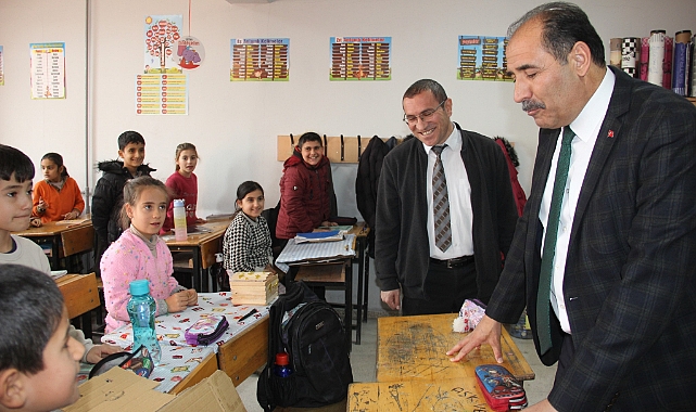 Iğdır İl Milli Eğitim Müdürü Aziz Gün&#039;den Okullara Ziyaret