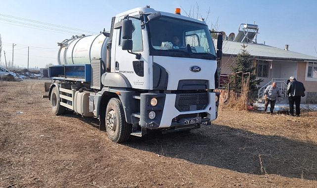 Iğdır İl Özel İdaresi Foseptik Kuyusu Temizliği Çalışmalarına Aralıksız Devam Ediyor