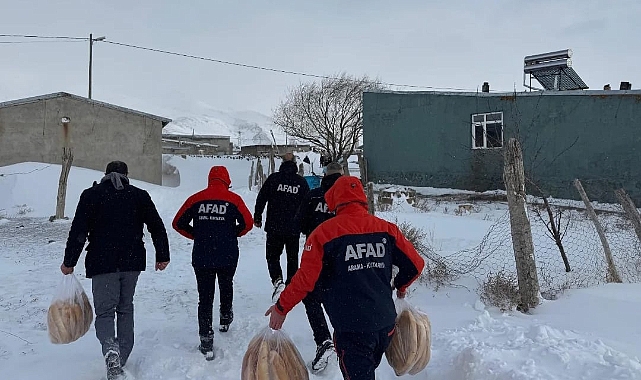 Iğdır Kavaktepe Köyü&#039;nde Kar Alarmı: AFAD Ekipleri Harekete Geçti