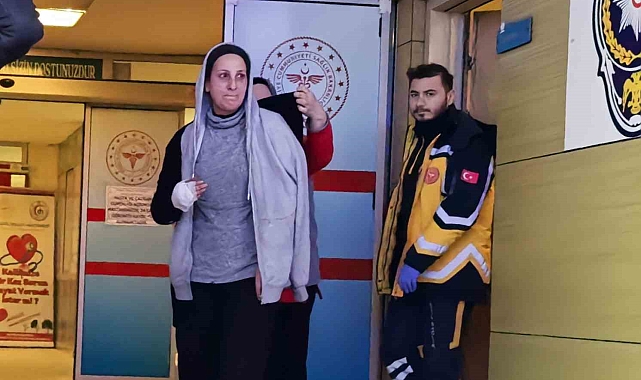 İnegöl&#039;de İş Kazası: İşçi Elini Makineye Kaptırdı