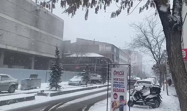 Kar Patnos&#039;u beyaza bürüdü