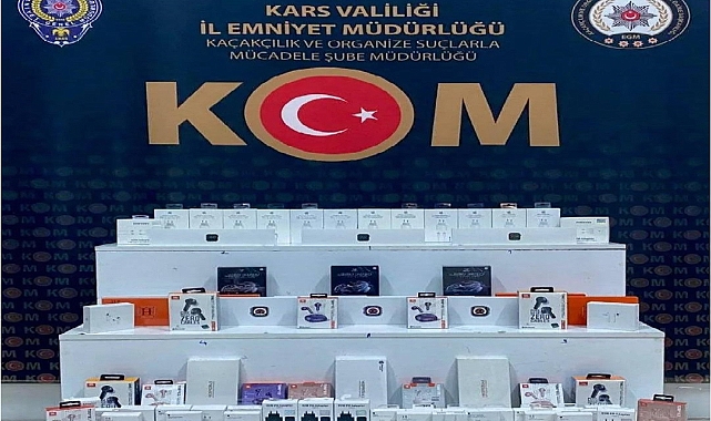 Kars&#039;ta Büyük Kaçakçılık Operasyonu: 1 Milyon TL Değerinde Kaçak Mal Ele Geçirildi