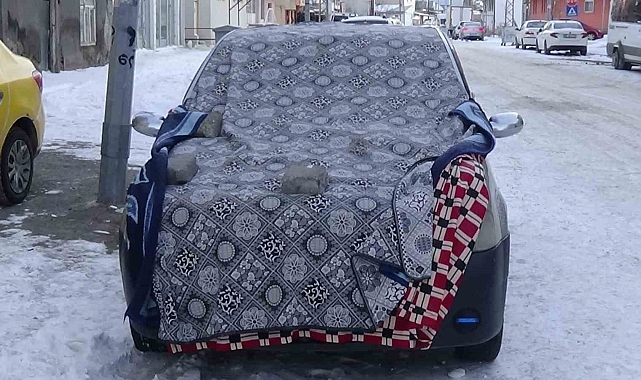 Kars&#039;ta Kış Mevsimi Etkisini Sürdürüyor: Soğuk Hava Hayatı Olumsuz Etkiliyor