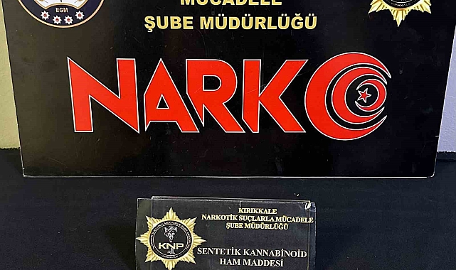 Kırıkkale&#039;de Uyuşturucu Operasyonu: 2 Tutuklama