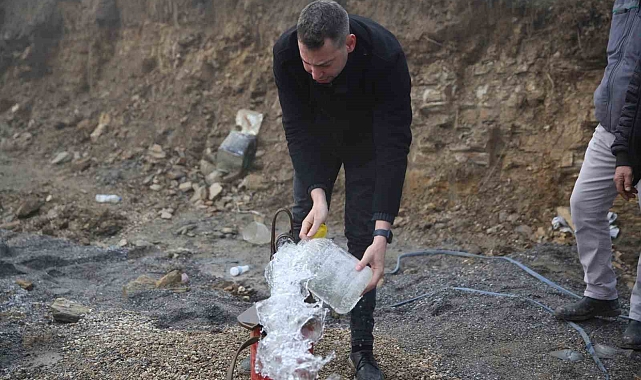 Kula&#039;da bir mahallenin daha su sorunu ortadan kaldırıldı