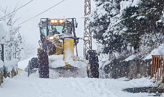 Ordu&#039;nun 3 ilçesinde eğitime kar engeli
