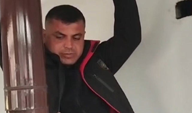 Osmaniye&#039;de Yavru Köpeğin Baca Kurtarma Operasyonu