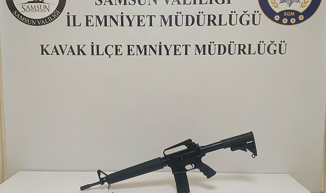 Samsun&#039;da Asker Eğlencesinde Tüfekle Havaya Ateş Açan Şahıs Yakalandı