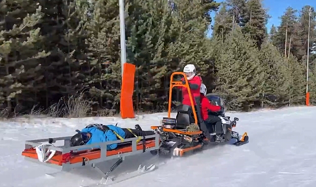 Sarıkamış&#039;ta JAK Timlerinden Gerçeği Aratmayan Kurtarma Tatbikatı