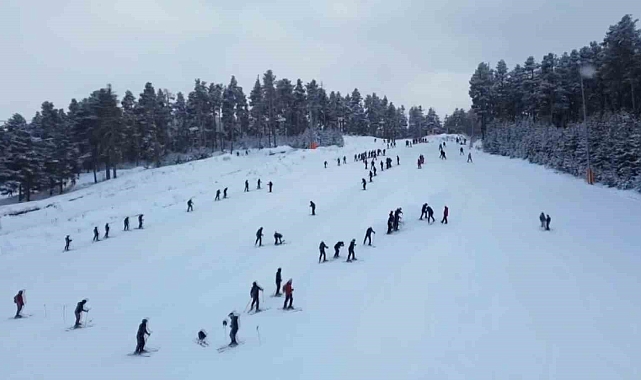 Sarıkamış&#039;ta Kayak Sezonu Coşkusu