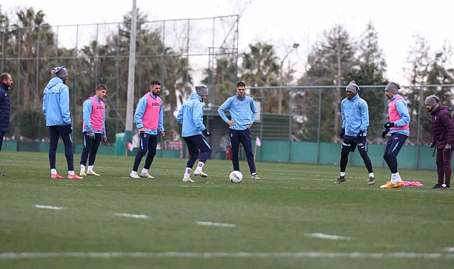 Trabzonspor, Eyüpspor maçı hazırlıklarına başladı