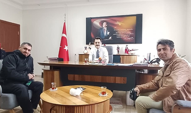 Tuzluca Doğa Sporları Kulübü&#039;nden Kaymakam Yılmaz&#039;a Ziyaret