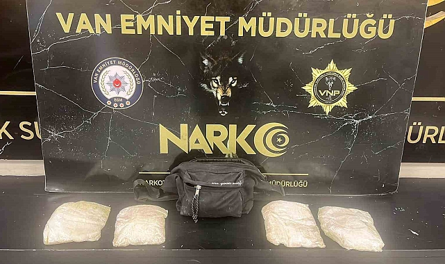 Van&#039;da 7 kilo 415 gram metamfetamin ele geçirildi