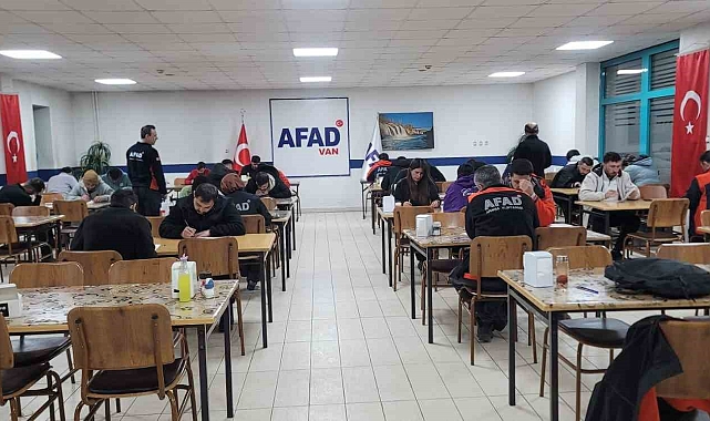 Van&#039;da Çığ Arama Kurtarma Tatbikatı Gerçekleştirildi