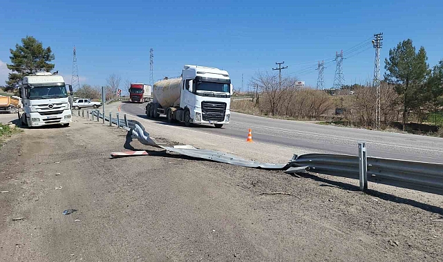 Adıyaman&#039;da Kum Yüklü Kamyon Kontrolden Çıktı: 1 Ölü, 1 Yaralı