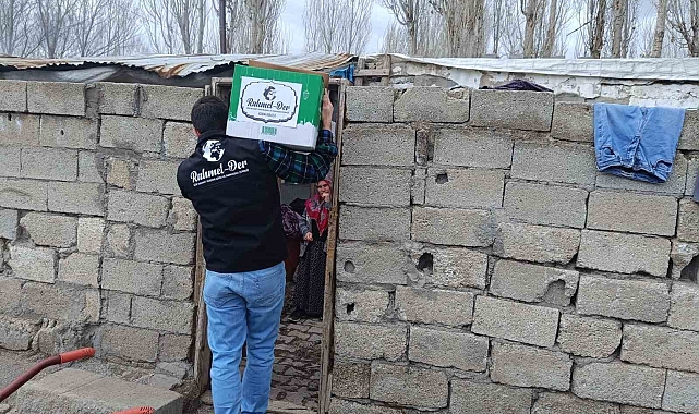 Ağrı Rahmet-Der&#039;den Ramazan Boyunca Büyük Yardım Seferberliği