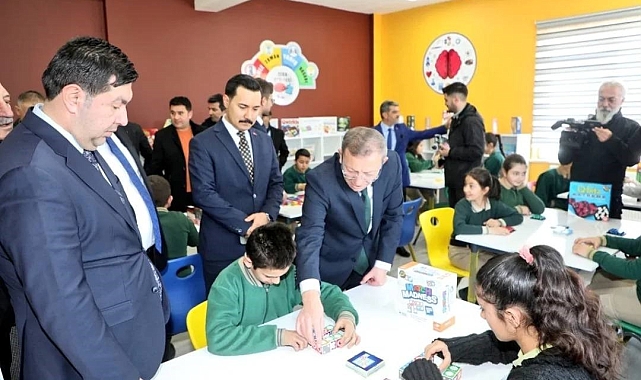 Akyaka&#039;da Öğrencilere Zeka ve Akıl Oyunları Sınıfı Açıldı