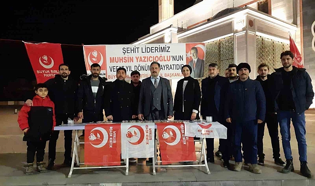 BBP Kars İl Teşkilatı, Muhsin Yazıcıoğlu ve Arkadaşları İçin Mevlit Okuttu