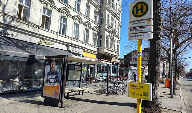 Berlin&#039;de toplu taşıma çalışanları yeniden 2 günlük greve gitti