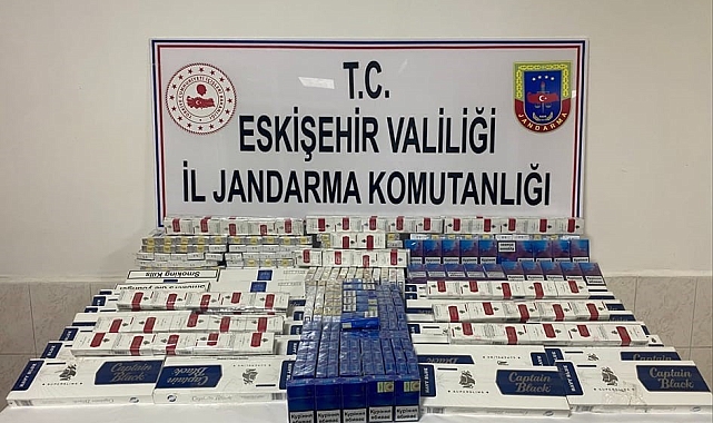 Eskişehir&#039;de Kaçak Sigara Operasyonu: 860 Paket Sigara Ele Geçirildi
